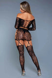 BeWicked ® Bodystocking de Encaje Mod.2049