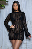 BEWICKED Vestido Mini de Crochet Kinsley Mod.2409