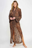 BeWicked ® Bata Leopardo en Chiffon Transparente Mod.2484