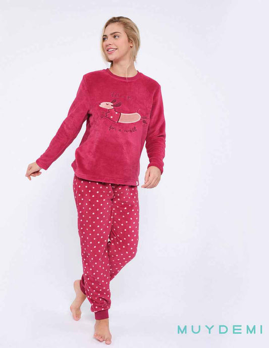 MUYDEMI ® Pijama de Manga Larga Mod.92034