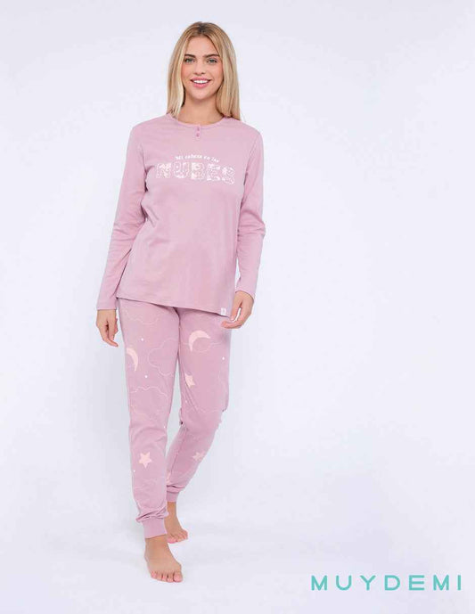 MUYDEMI ® Pijama Manga Larga Mod.92039