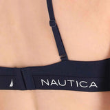 Nautica Bra con Tela Rib Sin Varilla Mod.NI004
