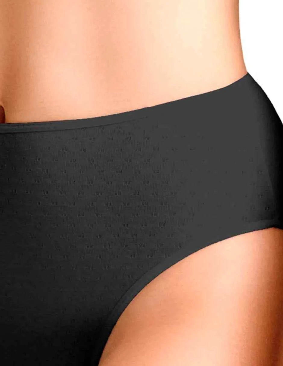 Berlei Panty Completa Corte Francés de Algodón Piqué Mod.560 (PACK DE 3)