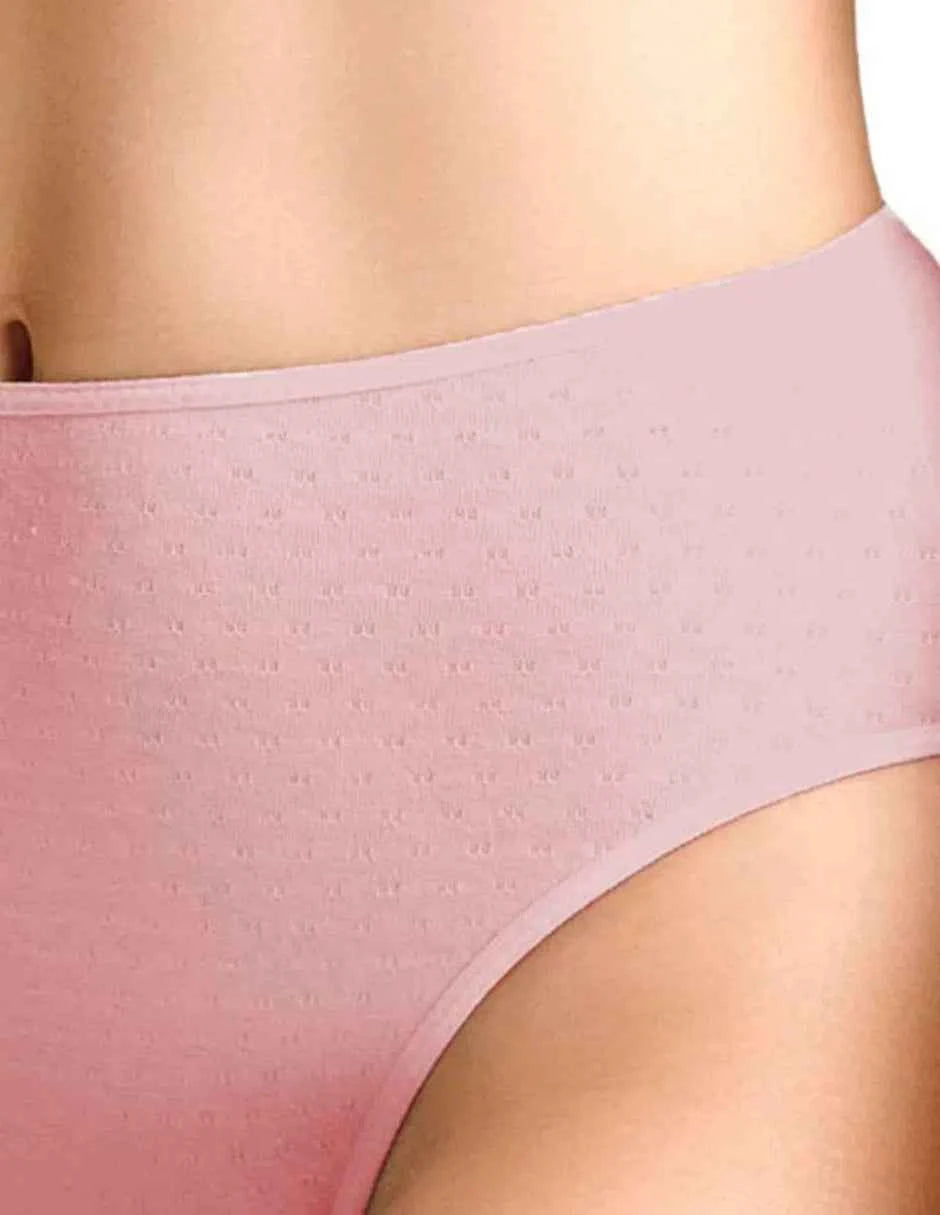 Berlei Panty Completa Corte Francés de Algodón Piqué Mod.560 (PACK DE 3)