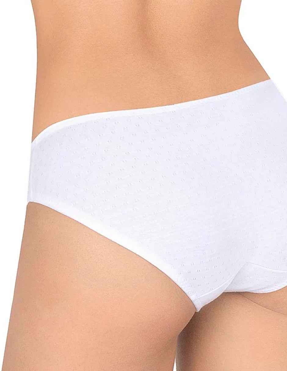 Berlei Bikini Algodón Piqué Mod.61741 (PACK DE 3)