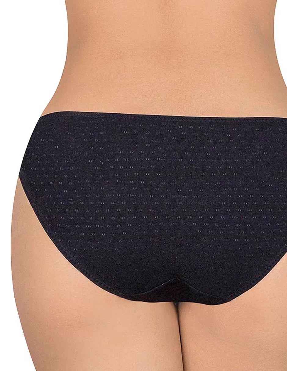 Berlei Bikini Algodón Piqué Mod.61741 (PACK DE 3)
