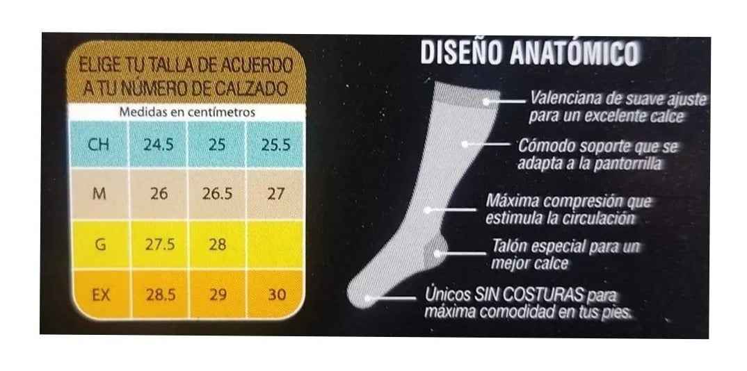 Preven-t Calcetín Caballero Moderado Algodón (PACK DE 3 PARES)
