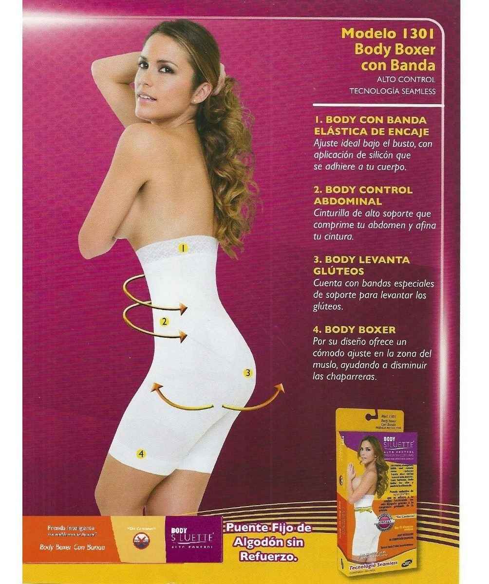 Body Siluette Body Boxer Banda Silicon Mod.1301 (PACK DE 2 PIEZAS)