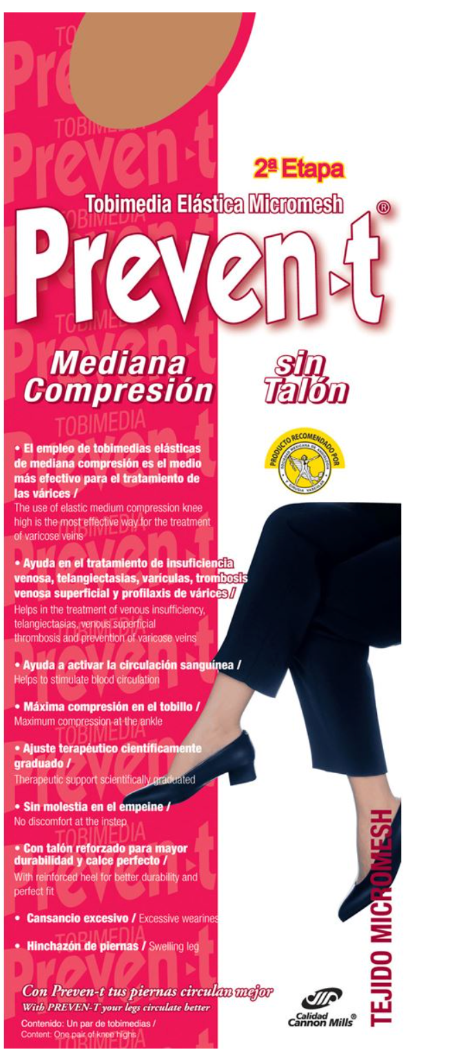 Preven-T Toby Mediana Compresión (PACK DE 3 PARES)