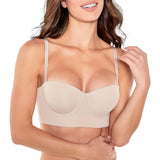 Ann Chery Bra Strapless Espalda Ancha con Copa Pre-hormada Mod.3335