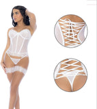 Mapalé ® Set De Lencería De Cuatro Piezas Mod.8933