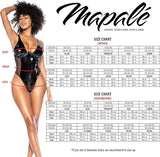 Mapalé ® Set De Lencería De Cuatro Piezas Mod.8933