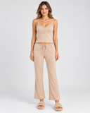 Pijama de Mujer con Encaje y Blusa de Tirantes Mod.5124