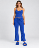 Pijama de Mujer con Encaje y Blusa de Tirantes Mod.5124
