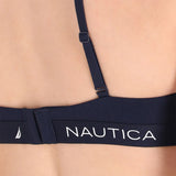 Nautica Bra con Tela Rib Sin Varilla Mod.NI004