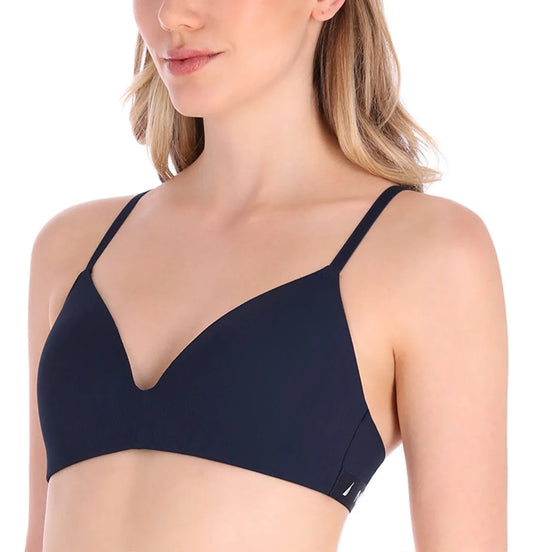 Nautica Bra con Tela Rib Sin Varilla Mod.NI004